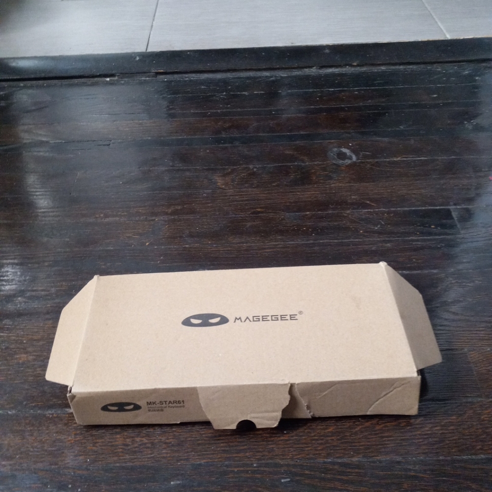 Magegee Keyboard Color White Open Box Mk-Star 61 Mechanical Keyboard